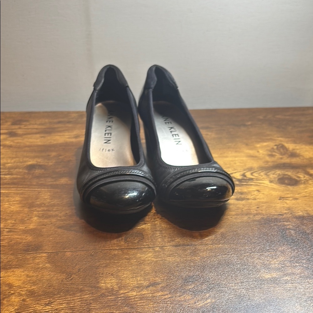 Calvin Klein Black Flats Timeless Minimalist Design